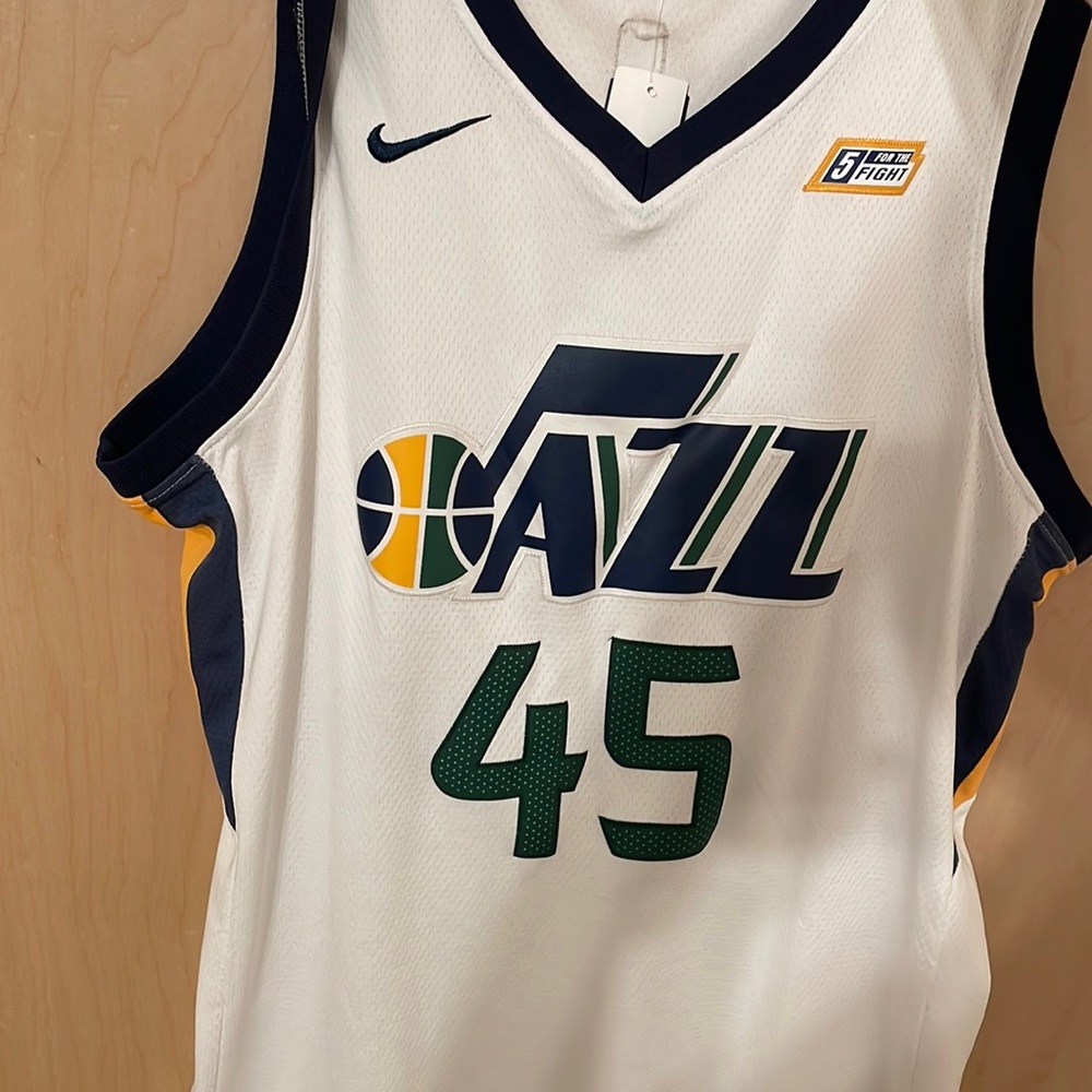 Never worn, Donovan Mitchell nba jersey stitched